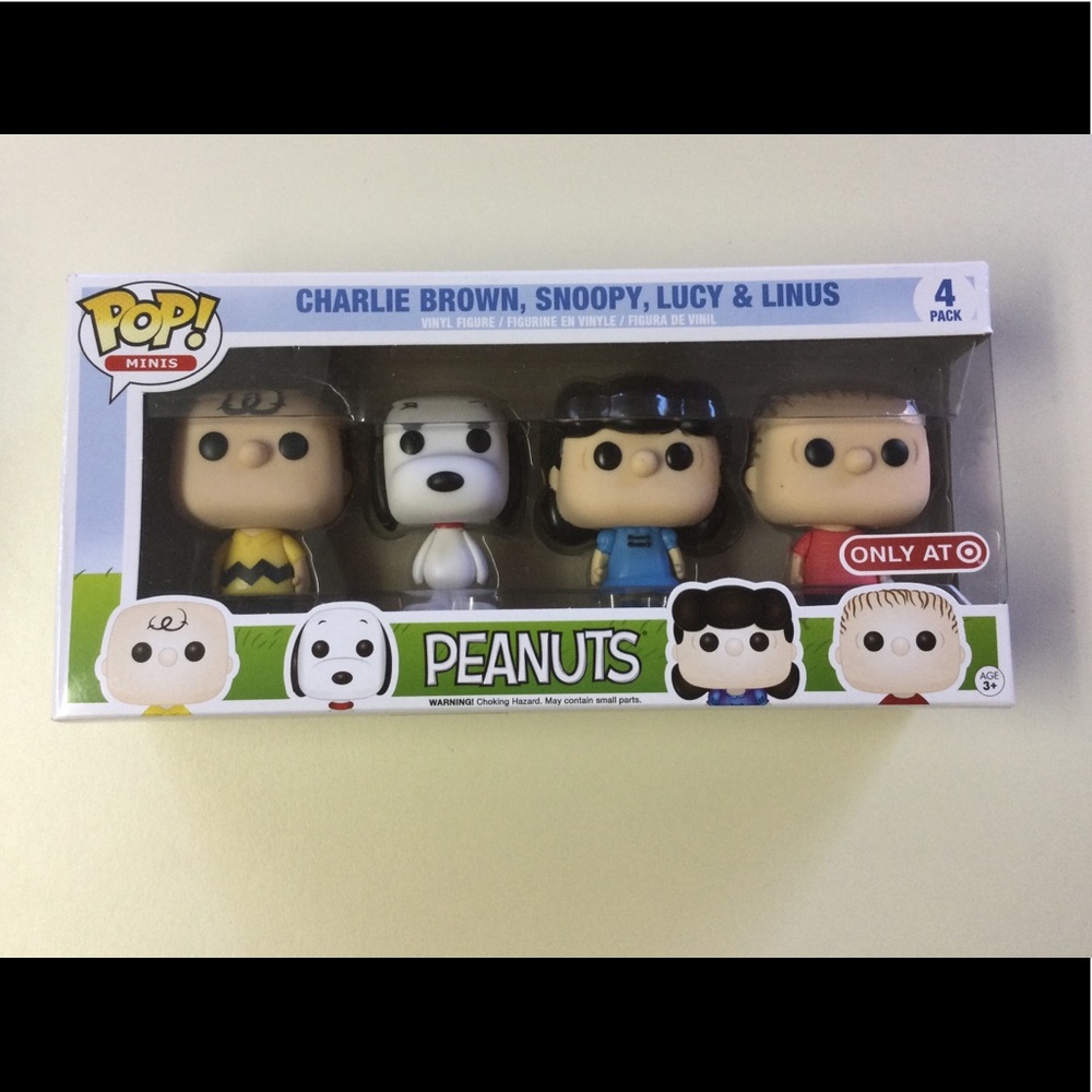 Peanuts Funko Pop Mini Set Figures